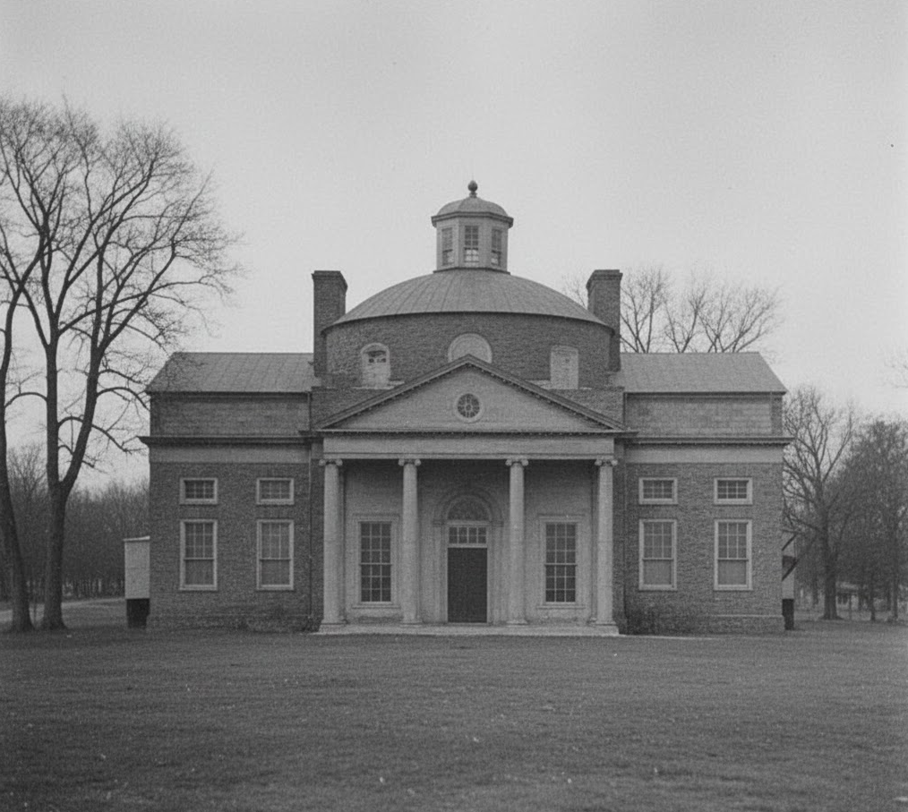 Iglesia de hormigón y líneas rectas