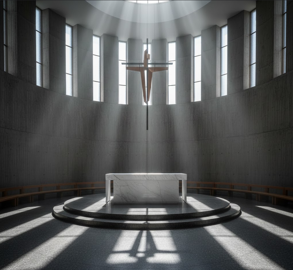 Altar de diseño contemporáneo